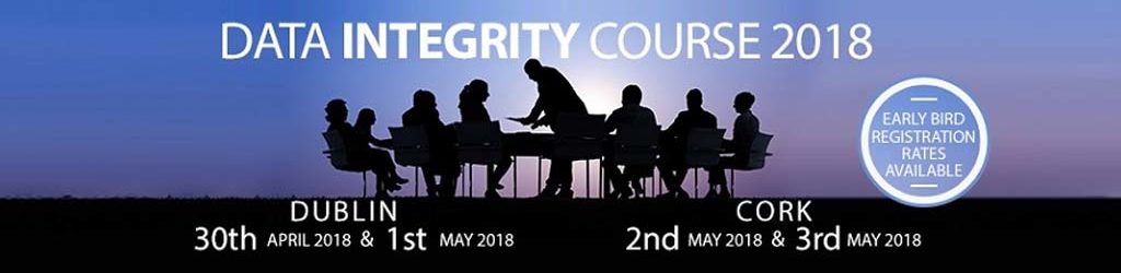 Data integrity course 2018