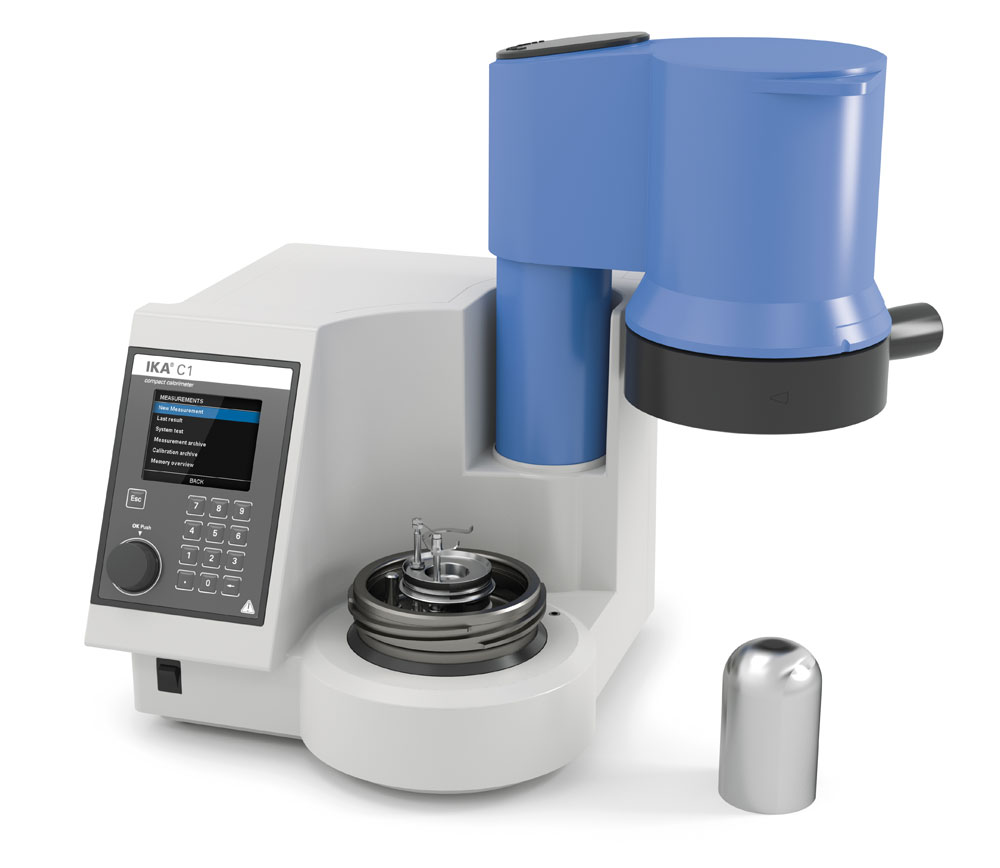C 1 Static jacket oxygen bomb calorimeter