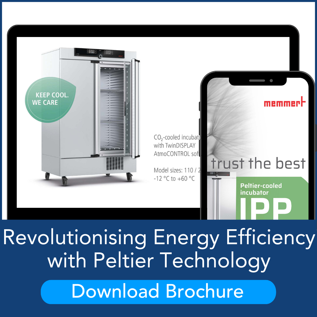 Revolutionising Energy Efficiency with Peltier Technology Revolutionising Energy Efficiency with Memmert's Peltier Technology