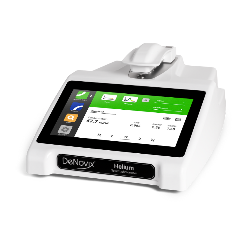 Helium 1 µL Spectrophotometer