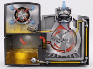 Oil-Sealed Vaccum Pump Oil-Sealed Vaccum Pump